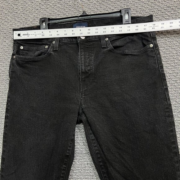 J.Crew Jeans 484 Slim Men's Size 36 Black Mid Rise 31in Inseam - Picture 4 of 14